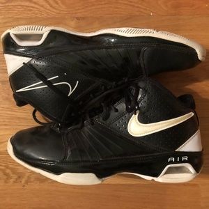 Nike Shoes - Nike Air Visi Pro 2 Basketball Shoes Black/White Nike Shoes - Nike Air Visi Pro 2 Basketball Shoes Black/White